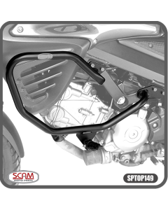 Protetor do Motor e Carenagem com Pedal Suzuki V-strom 650 2002/13 | Scam