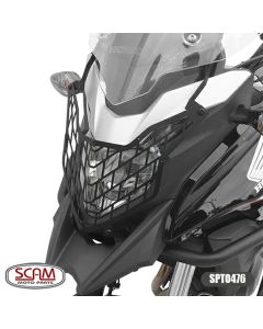 Protetor do Farol Grade Preto Honda Cb 500x 2019/ | Scam